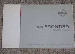 2003 Nissan Frontier Owner's Manual