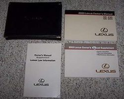 2003 Lexus GS430 & GS300 Owner's Manual Set