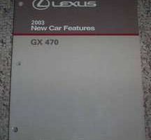 2003 Lexus GX470 New Car Features Manual