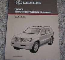 2003 Lexus GX470 Electrical Wiring Diagram Manual