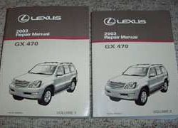 2003 Lexus GX470 Service Repair Manual