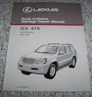2003 Lexus GX470 Body Collsion Damage Repair Manual
