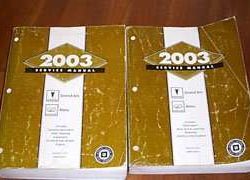 2003 Oldsmobile Alero Service Manual