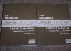 2003 Suzuki Grand Vitara & XL-7 Service Manual