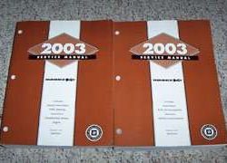 2003 Hummer H2 Shop Service Repair Manual