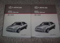 2003 Lexus IS300 Service Repair Manual