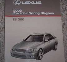 2003 Lexus IS300 Electrical Wiring Diagram Manual