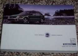 2003 Subaru Impreza & Outback Sport Owner's Manual