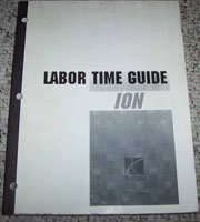 2003 Saturn Ion Labor Time Guide