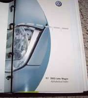 2003 Volkswagen Jetta Wagon Owner's Manual