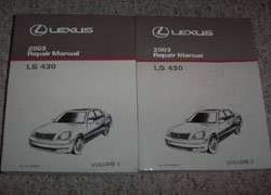 2003 Lexus LS430 Service Repair Manual