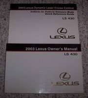 2003 Lexus LS430 Owner's Manual