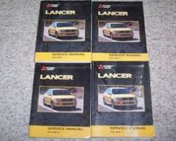 2003 Mitsubishi Lancer Service Manual