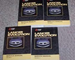 2003 Mitsubishi Lancer Evolution Service Manual