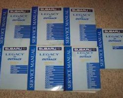 2003 Subaru Legacy & Outback Service Manual