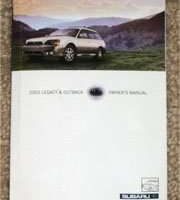2003 Subaru Legacy & Outback Owner's Manual