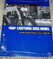 2003 Buell Lightning XB9S Parts Catalog
