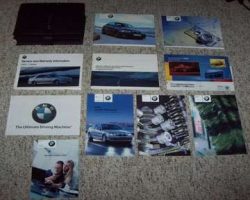2003 BMW M5 Owner's Manual Set