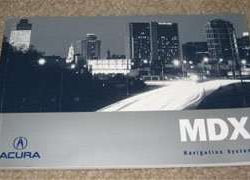 2003 Acura MDX Navigation Owner's Manual
