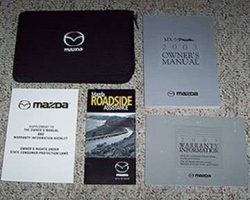 2003 Mazda MX-5 Miata Owner's Manual Set