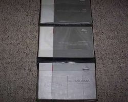 2003 Nissan Maxima Owner's Manual Set