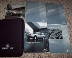 2003 Mercury Mountaineer Owner's Manual Set