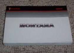 2003 Pontiac Montana Owner's Manual