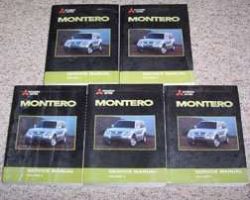 2003 Mitsubishi Montero Service Manual