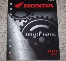 2003 Honda Ruckus NPS50 Motorcycle Service Manual