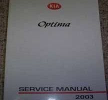 2003 Kia Optima Service Manual
