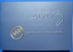 2003 Buick Park Avenue Owner's Manual