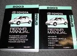 2003 Toyota Prius Service Repair Manual
