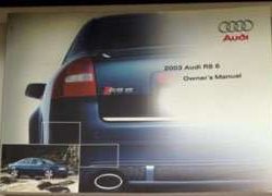 2003 Audi RS6 Owner Operator User Guide Manual