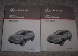 2003 Lexus RX300 Service Manual