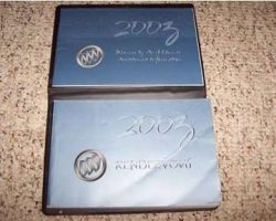 2003 Buick Rendezvous Owner's Manual Set