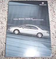 2003 Mercury Sable Owner's Manual