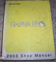 2003 Hyundai Santa Fe Service Manual