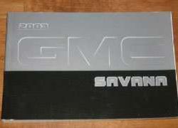 2003 GMC Savana Owner's Manual