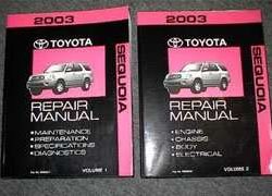 2003 Toyota Sequoia Service Repair Manual