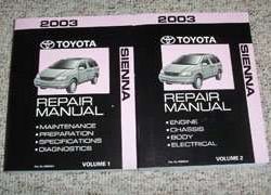 2003 Toyota Sienna Service Repair Manual