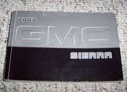 2003 GMC Sierra Owner's Manual