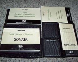 2003 Hyundai Sonata Owner's Manual Set