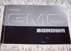 2003 GMC Sonoma Owner's Manual