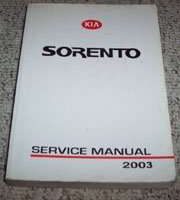 2003 Kia Sorento Service Manual