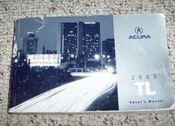 2003 Acura TL Owner's Manual