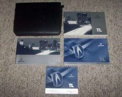 2003 Acura TL Owner's Manual Set