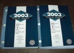 2003 Chevrolet Venture Service Manual