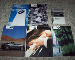 2003 BMW Z4 Owner's Manual Set