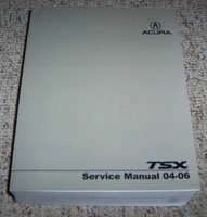 2005 Acura TSX Service Manual