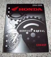 2005 Honda CB600F Motorcycle Service Manual